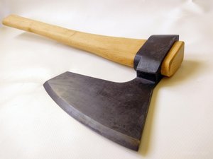 Felling Axe With Wood Handle Forged Steel <b>Head</b> Hatchet <b>Style</b> Firewood Chopping Tool - Product Image 5
