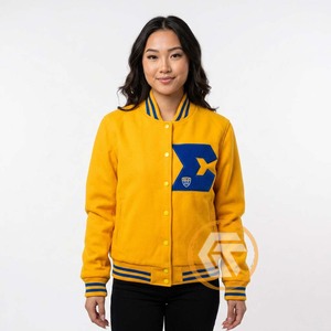 เสื้อแจ็คเก็ตวาร์ซิตี้ปักลาย Sigma Gamma Rho Sorority แบบสั่งทำพิเศษ ทำจากผ้าขนสัตว์ 100% ระบายอากาศได้ดี แห้งเร็ว คอตั้ง เหมาะสำหรับฤดูหนาว - Product Image 3