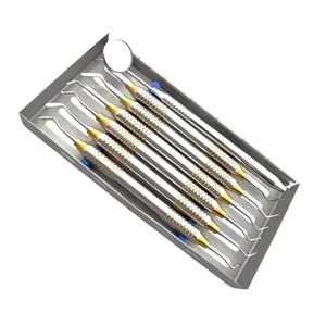 ชุดเครื่องมือผ่าตัดช่องปาก Bone Bridge Instruments BBI-540 7 ชิ้น สำหรับการขูดหินปูน โรคปริทันต์ และการปลูกถ่ายฟัน ทำจากสแตนเลสสตีล - Product Image 1