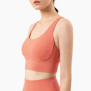 Conjunto de Yoga 2023, Leggings y Top, Ropa Deportiva para Gimnasio, Bra Deportivo de Yoga sin Costuras, Spandex/Poliéster, Pantalones para Mujer - Product Image 2