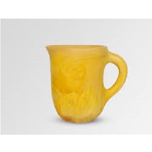 Carafe en résine écologique personnalisée, fabriquée à la main en Inde, anti-fuite, sans danger pour les aliments, motif marbré, capacité 1,5 L, avec poignée, compatible micro-ondes - Product Image 3