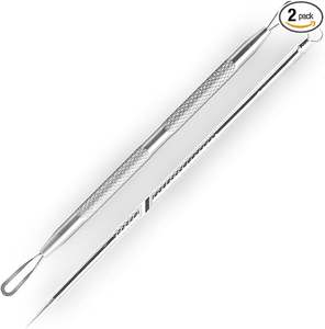 เครื่องมือกำจัดสิวหัวดำคุณภาพดี ทำจากสแตนเลส เครื่องมือดูแลส่วนบุคคล - Product Image 1