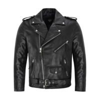 Manteau long pour homme en cuir de vachette noir 100% véritable, design long, marque privée, OEM, vente en gros, vêtement d'extérieur élégant