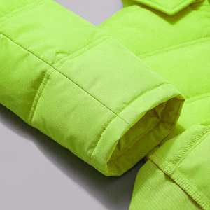 Veste d'hiver matelassée sur mesure OEM, à capuche, épaisse et chaude, style parka, directement de l'usine - Product Image 3