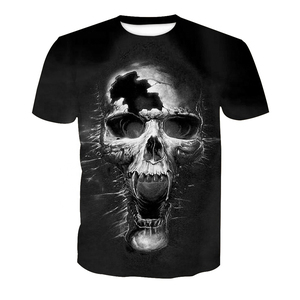 เสื้อยืดผู้ชายผ้าฝ้าย 100% คอกลมแบบลำลอง ทนทาน - Product Image 1