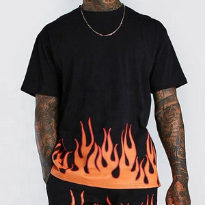 เสื้อยืดและกางเกงขาสั้นชุดเซ็ตผ้าโพลีเอสเตอร์พิมพ์ลายดิจิตอลคุณภาพสูงแบบ Sublimation ทั้งตัว สวมใส่สบายๆ ในฤดูร้อน เสื้อยืดและกางเกงขาสั้นแบบ Ringer - Product Image 3