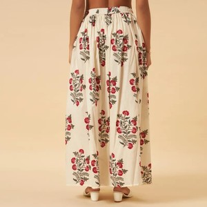 New Fashion <b>Skirt</b> Beach Wear Cotton <b>Skirt</b> Hand block Floral Printed <b>Skirt</b> - Product Image 3