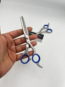 Hair Cutting Scissors Set Professional J2 Japanese Stainless Steel Barber Salon <b>Shears</b> Custom Logo By AL-FARDAN Instruments - Product Image 3