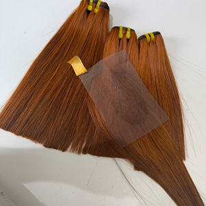 Quemar color naranja alta calidad mejor precio SDD hueso recto cabello humano vietnamita 100% cutícula alineada suministro de fábrica SMA - Product Image 1