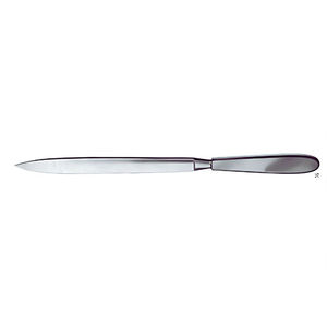 Cuchillo de Autopsia Virchow WALB de 255 mm, Acero Inoxidable, Mango de Madera, Instrumento Quirúrgico para Uso Hospitalario - Product Image 4