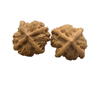 Cuentas de Semilla de Bodhi Natural Fortune Rat de Cuatro Huescos, Pulidas a Mano y Grabadas, Piezas de Colección Wenwan Chino, Regalo de Feng Shui - Product Image 1