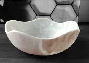 Bol à salade en résine polie de qualité supérieure, écologique, pour les fêtes et la décoration de la maison, prix de gros en provenance d'Inde - Product Image 4