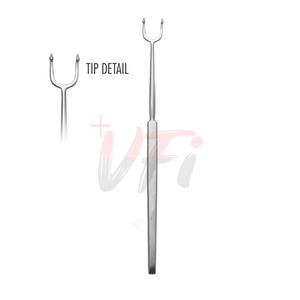 Fomon-Retractor Alar de 16cm, 2 clavijas, punta de bola Blunt, instrumentos de cirugía plástica de acero inoxidable alemán - Product Image 2