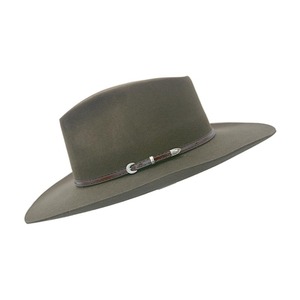 Sombrero Fedora Vaquero de Fieltro de Lana 100% Australiana con Estampado Sublimado a Rayas, Transpirable y Resistente al Viento para Playa, Unisex, Cuatro Estaciones - Product Image 2