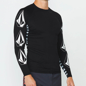 เสื้อรัดกล้ามเนื้อ BJJ พิมพ์ลายโลโก้ตามสั่ง แห้งเร็ว สำหรับผู้ชาย พร้อมกางเกง MMA Grappling Shorts - Product Image 4