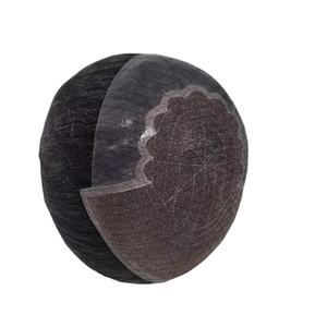 Peluca de Cabello Humano Q6 Yaki para Hombre, Tupé de Cabello Virgen Remy con Trama Única, Rizo Naturalizador Bangladash, Extensión de Cabello con Gorro Remi - Product Image 3