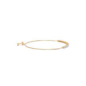 10K <b>Solid</b> <b>Gold</b> IGI Certified Lab Grown Diamond Adjustable Tennis Slider Bracelet Rhodium Plated Luxury Cut Diamond Women Fine - Product Image 4