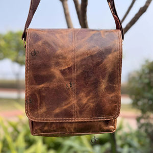 Sac bandoulière en cuir véritable fait main, nouveau design, multi-usages, élégant, pour femmes, vente en gros - Product Image 1