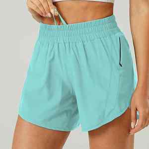 Nouveaux shorts de course actifs confortables à séchage rapide et extensibles avec tissu doux, taille élastique et design antidérapant pour femmes - Product Image 3