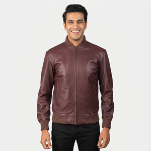 2026 Latest Arrival Fashion Wear Vintage Leather Jacket <b>Men</b> Genuine Lambskin <b>Mens</b> Leather Jacket on Sale Now jacket for <b>men</b> - Product Image 1