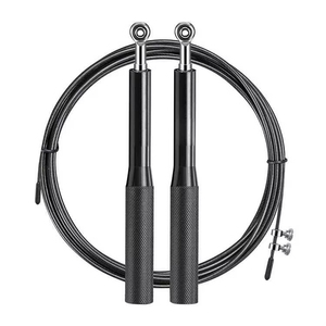 Custom Logo Free Adjustable Fitness Metal Aluminium Bearing New Speed Yellow PVC Skipping Jump Rope Top Quality 2026 - Product Image 1