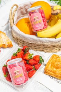 Yogurt de Fresa con Chocolate Blanco Sin Azúcar de la Colección BAISER, Calidad Premium, 100gr, Hecho en Vietnam para Venta al por Mayor - Product Image 2