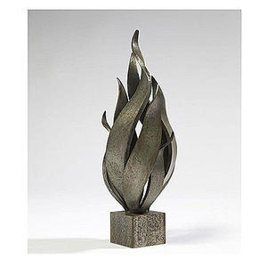 Pièce d'art contemporaine en aluminium abstrait – Décoration intérieure élégante pour appartements et villas - Product Image 5