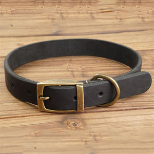 ปลอกคอสุนัขสีพื้นแบบปรับได้พร้อมหัวเข็มขัด ปลอกคอไนลอนทนทานสำหรับใช้ในชีวิตประจำวัน ฝึกสัตว์เลี้ยง ขายส่ง - Product Image 6