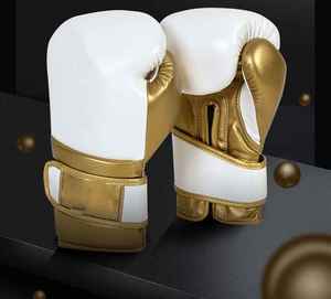 Guantes de Boxeo con Logotipo Personalizado, Guantes Profesionales de Entrenamiento y Sparring para Hombres y Mujeres, Gimnasio, Fitness, OEM, Venta al Por Mayor, Equipo de Combate - Product Image 4