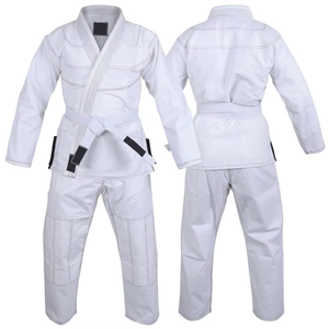 Uniforme de Jiu Jitsu BJJ Ligero de Alta Calidad 100% Algodón, Diseño Personalizado con Logotipo Personalizado para Artes Marciales Unisex en Oferta - Product Image 3