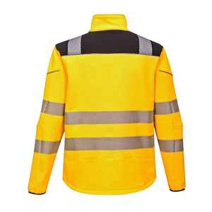 <b>High</b> <b>Visibility</b> 3-Layer Soft Shell Safety <b>Jackets</b> Men Waterproof Reflective <b>Jacket</b> Workwear <b>Softshell</b> Construction <b>Jackets</b> - Product Image 2