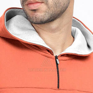Sudaderas con media cremallera para hombre, las más vendidas, servicio OEM, precio al por mayor - Product Image 5