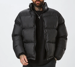 Custom Puffer Jacket Men Women Warm Winter Thick Insulated Lightweight Outdoor Coat Windproof Quilted Jacket with Logo Option - Product Image 1