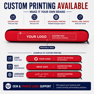 Kit de Herramientas de Emergencia Portátil EVE, Triángulo de Advertencia, Estuche de Almacenamiento, Bolsa de Seguridad para Emergencias en el Automóvil, OEM ODM, Impermeable, Resistente a Golpes - Product Image 2