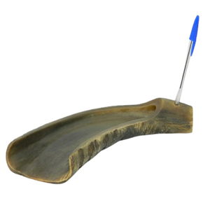 ที่ใส่ปากกาทำจากเขาควาย สำหรับตกแต่งโต๊ะทำงาน ใช้ในโรงเรียนและสำนักงาน อุปกรณ์เครื่องเขียนแฟนซี - Product Image 5