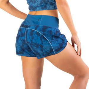 Shorts de tela de algodón de primera calidad totalmente personalizados para uso casual o deportivo, shorts de material de alta calidad para mujer - Product Image 4