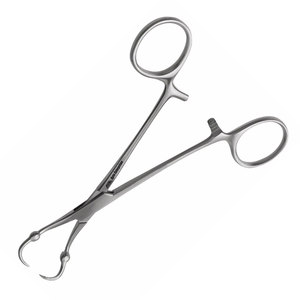 Pinza Quirúrgica de Acero Inoxidable de 4 Pulgadas con Puntas de Bola para Toallas, Marca Apto Enterprises - Product Image 6