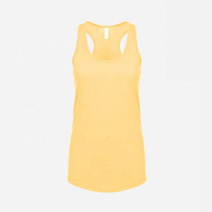 Camiseta sin mangas con cuello redondo para hombre, diseño personalizado, informal de verano, ligera, de poliéster/algodón, tejido de punto, color liso. - Product Image 2