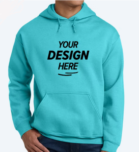 Sudadera con capucha de forro polar liso para hombre con diseño de logotipo personalizado, bolsillo lateral, tops informales, sudadera con capucha para invierno, OEM ODM - Product Image 5