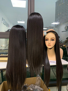 Perruques vietnamiennes à prix d'usine, 100% cheveux vierges vietnamiens, 24 pouces, super double trame, couleur balayage bouclée - Product Image 5