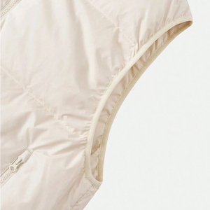 Chaleco acolchado elegante, informal, de moda, ropa de invierno para mujer, abrigo sin mangas acolchado, chaleco acolchado de diseño personalizado para mujer - Product Image 4