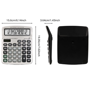 Biểu Tượng Tùy Chỉnh Bàn Máy Tính 9812 Đầy Màu Sắc Văn Phòng Kinh Doanh Calculadoras Với Nhiều Chức Năng Kinh Tế Cho Doanh Nghiệp Sử Dụng - Product Image 6