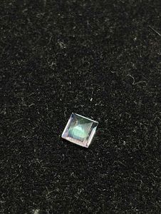 Pierre de lune arc-en-ciel naturelle en vrac, taille octogonale, effet de couleur changeante, pour la création de bijoux - Product Image 4