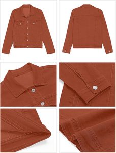 Women's <b>Cropped</b> <b>Denim</b> <b>Jacket</b> Vintage Blue Button Closure Casual Street Style OEM Custom Fashion Outerwear Premium Quality Fit - Product Image 1