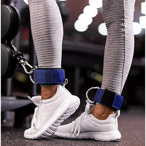Sangles de cheville robustes pour haltérophilie – Accessoires confortables pour l'entraînement des jambes, idéaux pour la salle de sport et la remise en forme à domicile - Product Image 5