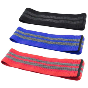 Professional workout strap kit for strength building hip resistance bands assisting home workouts gym sessions and body training - Product Image 5