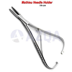 Stainless Steel Surgical Orthodontic Instruments Set Molt 9 Elevator Debakey Tweezers Mathieu and Mayo Hegar Needle Holders - Product Image 6