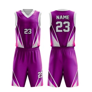 Camisetas de Baloncesto Personalizadas al Por Mayor 2026, Camisetas de Baloncesto de Manga Corta Antibacterianas, Transpirables y de Secado Rápido, Uniformes de Baloncesto de la Mejor Calidad - Product Image 5