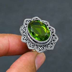 Anillos de Plata 925 con Piedras Preciosas de Lujo para Fiesta - Product Image 4
