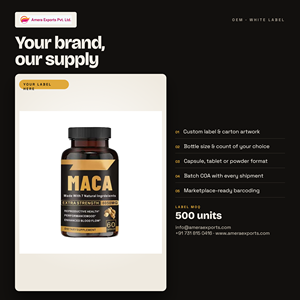 Cápsulas de Raíz de Maca de Marca Privada, Extracto de Tongkat Ali y Tribulus, Suplemento de Energía y Vitalidad para Hombres, 60 Cápsulas, OEM, ODM, Venta al Por Mayor - Product Image 5